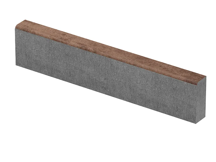 Бордюр тротуарный БР 100.20.8 COLOR MIX Мокко Stellard