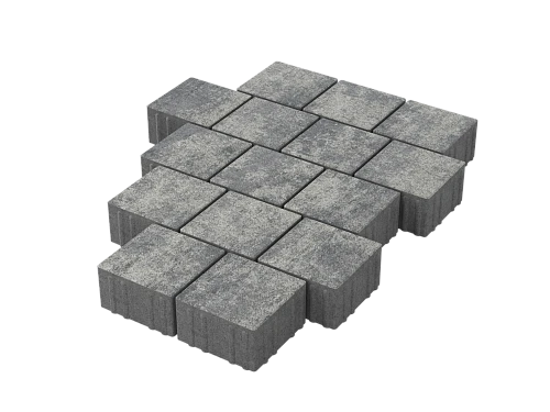 Тротуарная плитка Квадрат 15х15 Каньон Stellard 80 мм