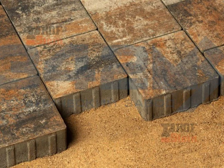 Тротуарная плитка Новый город, Карелия 342 МЗ 60 мм