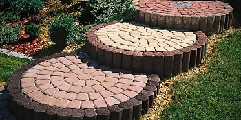 Палисад круглый коричневый Stellard