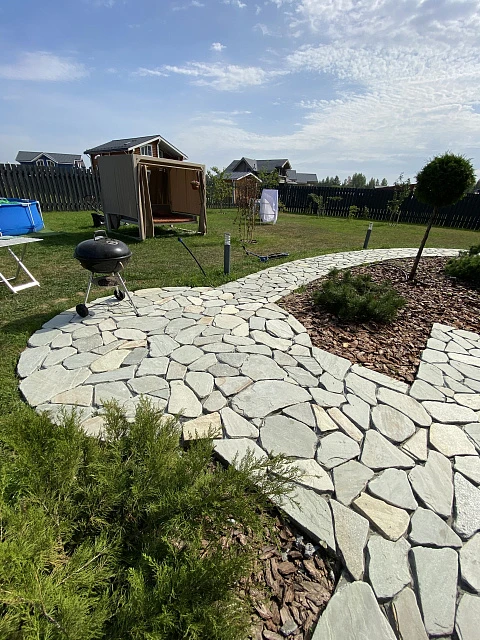 Профессиональное мощение природным камнем