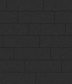 Тротуарная плитка ПРЯМОУГОЛЬНИК 750х250 Гранит Черный Б.12.П.8 Выбор 80 мм