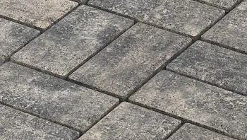 Тротуарная плитка Брусчатка Грей Stellard 80 мм
