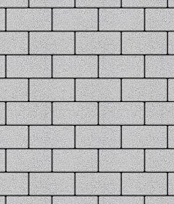 Тротуарная плитка ПРЯМОУГОЛЬНИК 240х120 Стандарт Белый Б.3.П.6 Выбор 60 мм