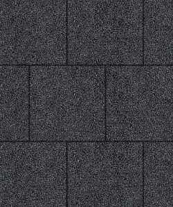 Тротуарная плитка КВАДРАТ 400х400 Стоунмикс Черный Б.6.К.6 Выбор 60 мм