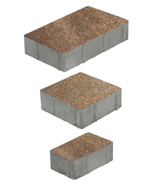 Тротуарная плитка СТАРЫЙ ГОРОД Листопад гранит Клен Б.1.Фсм.6 Выбор 60 мм