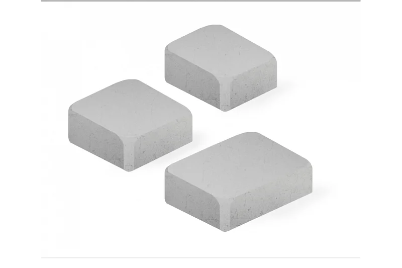 Тротуарная плитка Новая Классика 1НКЛ5Ф Нобетек Светло-Серая 50 мм