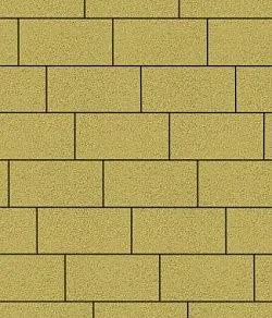 Тротуарная плитка ПРЯМОУГОЛЬНИК 300х150 Стандарт Желтый Б.10.П.8 Выбор 80 мм