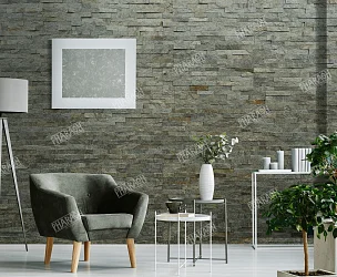 3D панель из натурального камня Кварцит Зелёный Классик Pharaon