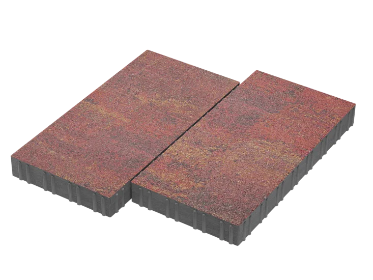 Тротуарная плитка Мега Закат Stellard 80 мм