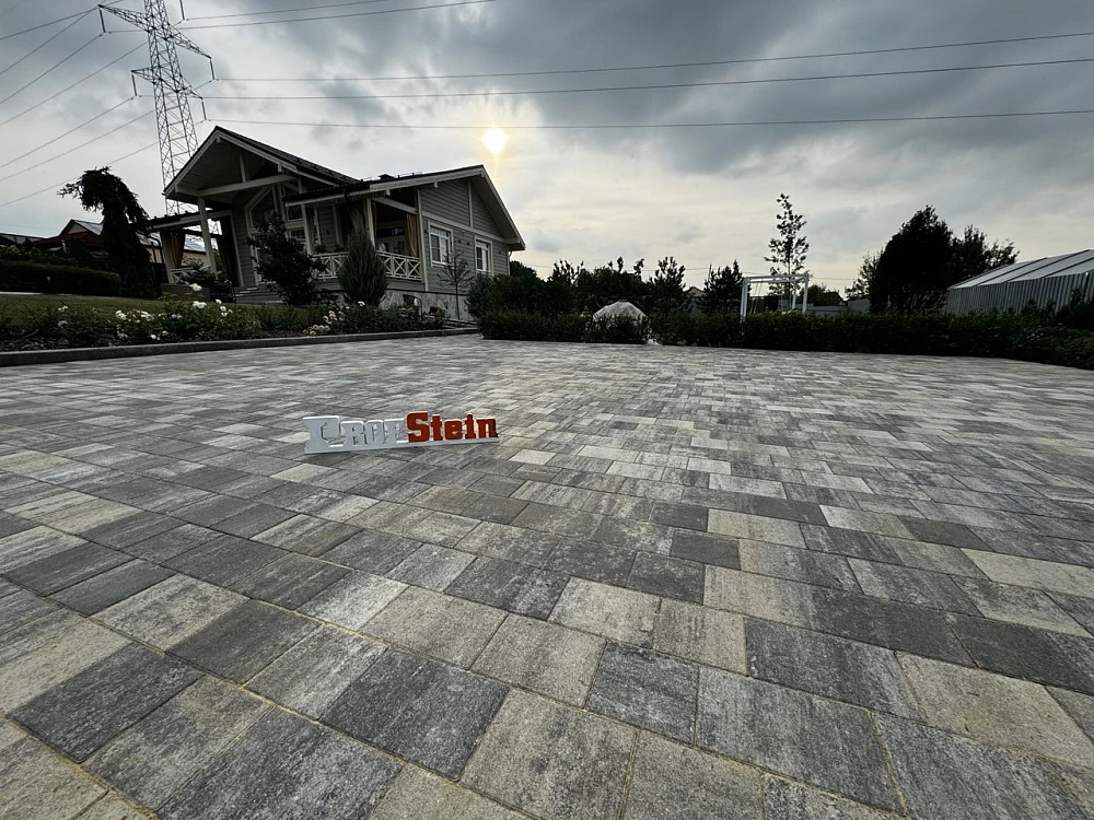 Укладка пошаговых плит и брусчатки от Steingot