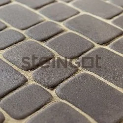 Тротуарная плитка Классика Темно-коричневая Steingot 60 мм