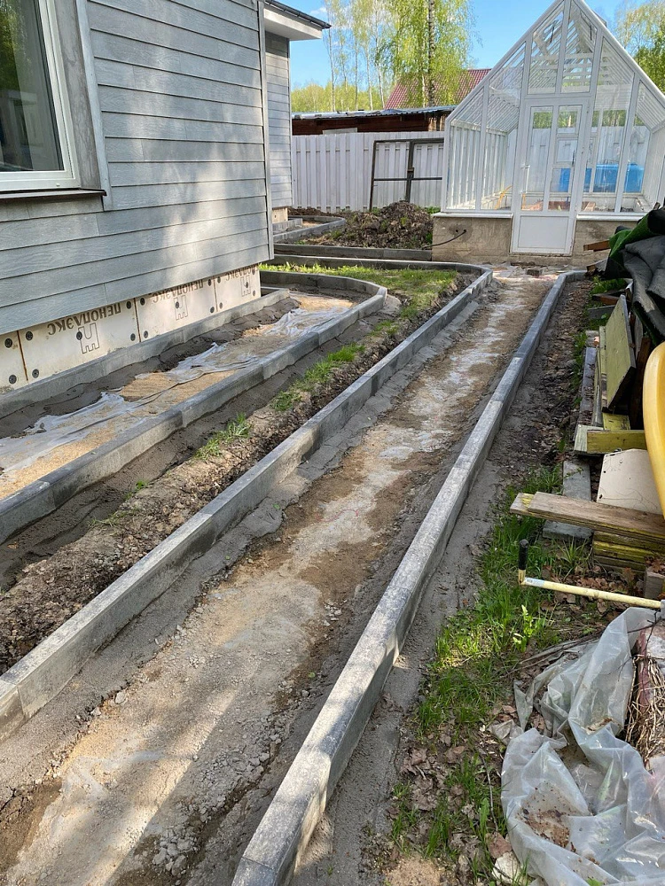 Мощение тротуарной плитки Steingot по дизайн-проекту