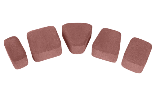 Тротуарная плитка Классика Нобетек 1КЛ6Ф Красно-Коричневая 60 мм