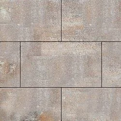 Тротуарная плитка Парк Плейс Берилл Гладкая SteinRus 80 мм