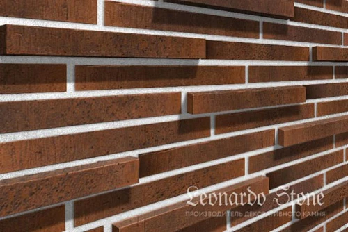 Ригельный кирпич Сиэтл 3D Mix 1 Леонардо Стоун