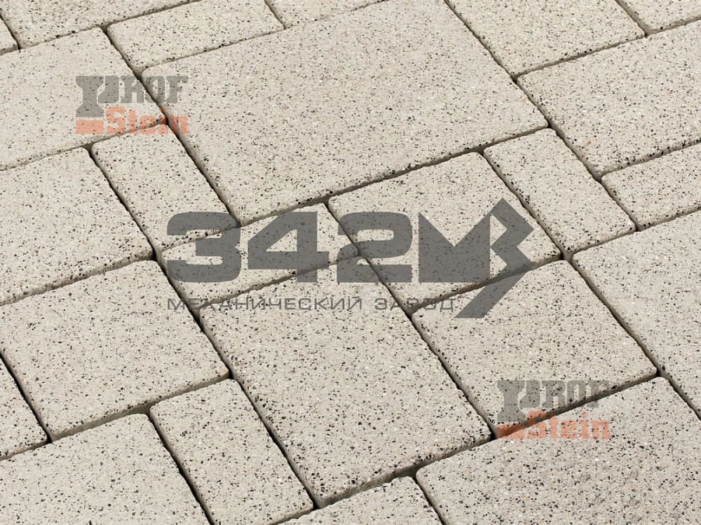 Тротуарная плитка Бавария с дробеструйной обработкой, антара 342 МЗ 60 мм