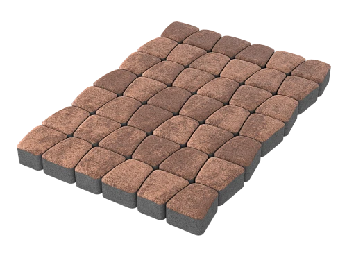 Тротуарная плитка Классико Мокко Stellard 60 мм