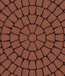 Тротуарная плитка КЛАССИКО Гранит Красный Б.2.КО.6 Выбор 60 мм