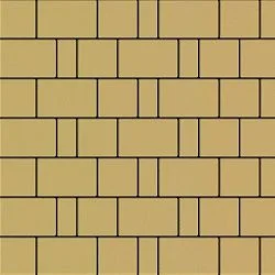 Тротуарная плитка Бельпассо Песочный Гладкая SteinRus 60 мм