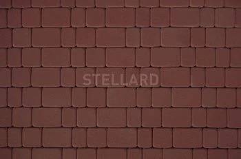 Тротуарная плитка Старый город Бордовый Stellard 60 мм