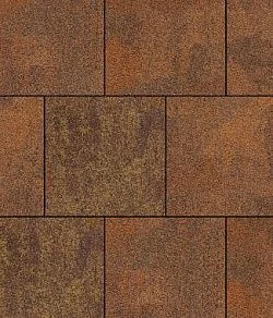 Тротуарная плитка КВАДРАТ 400х400 Листопад гранит Саванна Б.6.К.6 Выбор 60 мм