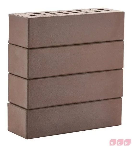 Клинкер фасадный коричневый Мюнхен 0,71 NF гладкий ЛСР