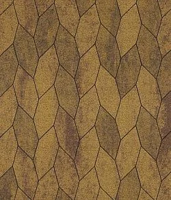 Тротуарная плитка СКОШЕННЫЙ ШЕСТИУГОЛЬНИК Листопад гранит Янтарь Б.1.ШГ.6 Выбор 60 мм