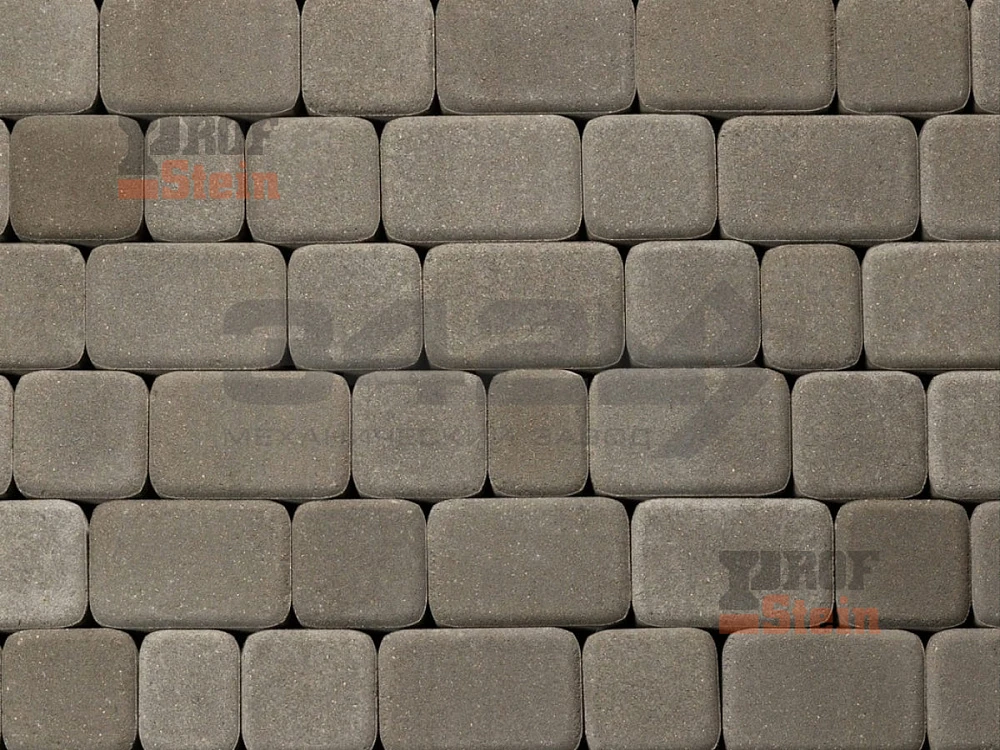 Тротуарная плитка Классика, Серый 342 МЗ 60 мм