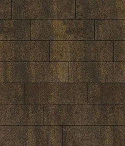 Тротуарная плитка ПРЯМОУГОЛЬНИК 750х250 Листопад гранит Мокко Б.12.П.8 Выбор 80 мм