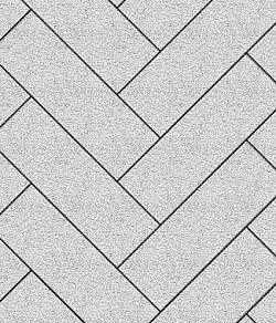 Тротуарная плитка ПРЯМОУГОЛЬНИК 600х200 Гранит Белый Б.6.П.8 Выбор 80 мм