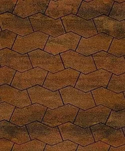 Тротуарная плитка S-ФОРМА Листопад Гранит Саванна В.3.Ф.10 Выбор 100 мм