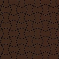 Тротуарная плитка Пиксель Коричневый Гладкая SteinRus 80 мм