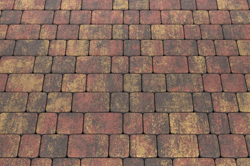 Тротуарная плитка Старый город Закат Stellard 40 мм