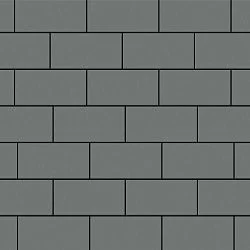 Тротуарная плитка Грас Серый Гладкая SteinRus 80 мм