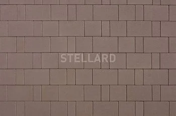 Тротуарная плитка Новый город Коричневый Stellard 40 мм
