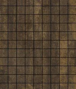 Тротуарная плитка КВАДРАТ Листопад гранит Мокко А.3.К.4 Выбор 40 мм