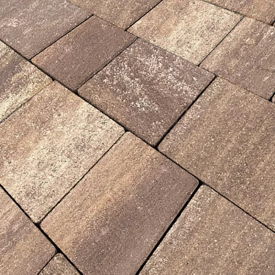 Тротуарная плитка КОЛОР МИКС №30 Арабика НОВЫЙ ГОРОД 1НГ4Ф Нобетек 40 мм