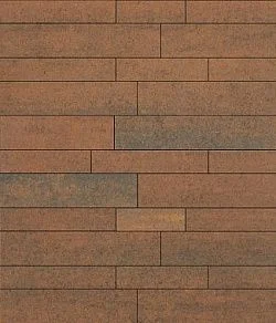 Тротуарная плитка ПАРКЕТ Листопад гладкий Мустанг Б.16.Псм.8 Выбор 80 мм