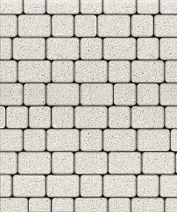 Тротуарная плитка КЛАССИКО Гранит Белый А.1.КО.4 Выбор 40 мм