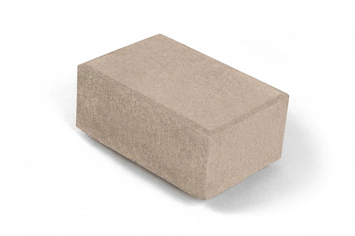 Брусчатка бетонная Прямогольник Нобетек 1П8Ф (210Х140Х80) Песочная 80 мм