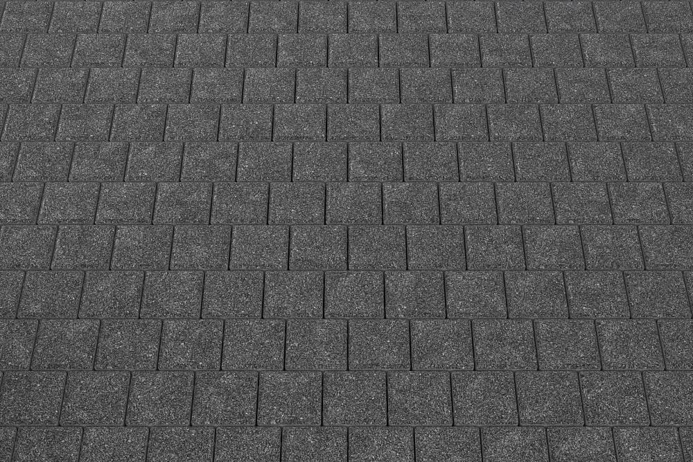 Тротуарная плитка Квадрат 10х10 Черный агат Stellard 60 мм