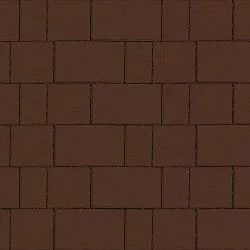 Плитка тротуарная Новый город Коричневый Гладкая SteinRus 40 мм