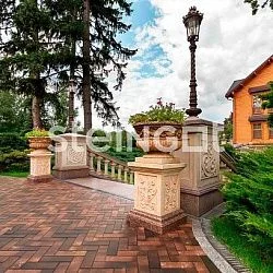 Тротуарная плитка Паркет Тигр Steingot 60 мм