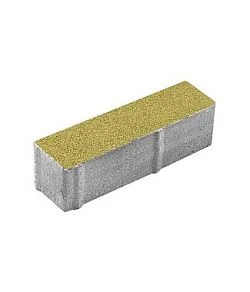 Тротуарная плитка ПРЯМОУГОЛЬНИК 360х80 Гранит Желтый Б.8.П.8 Выбор 80 мм