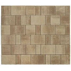 Тротуарная плитка Старый город Ландхаус, Миндаль BRAER 60 мм