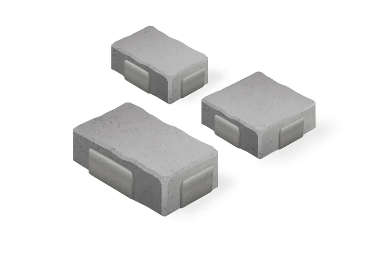 Тротуарная плитка Старый Город 2СГ5Ф Нобетек Серая 50 мм