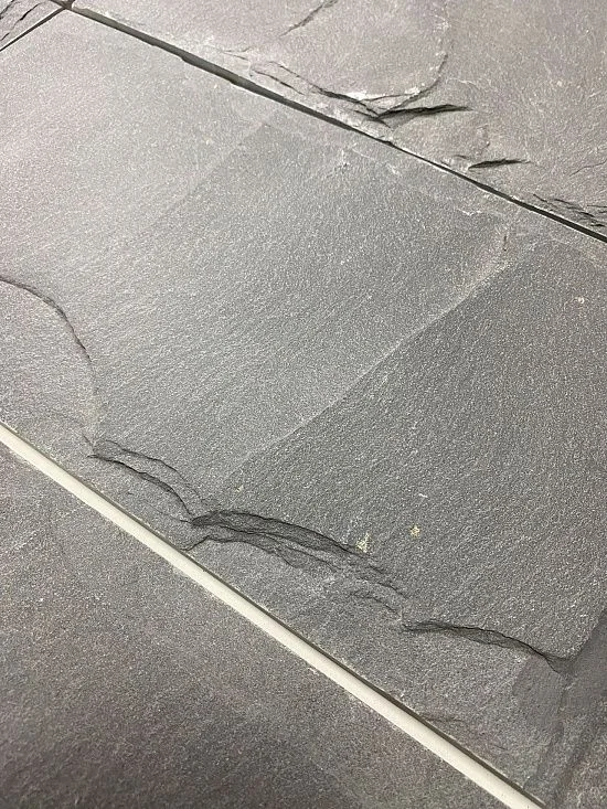 Плитка Сланец чёрный (Машрум) 200х 400 Pharaon