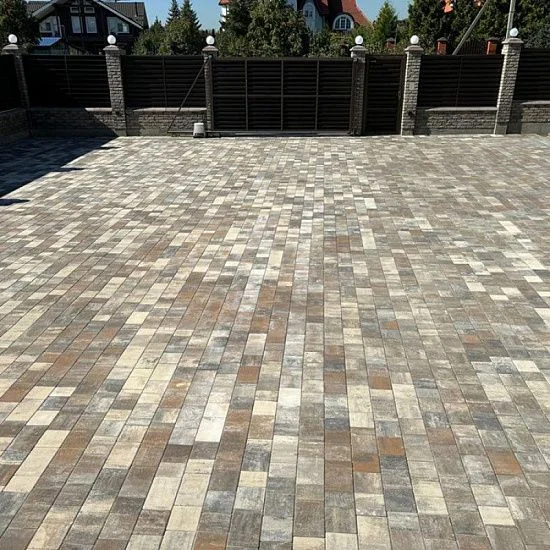 Тротуарная плитка КОЛОР МИКС №8 Гранит НОВЫЙ ГОРОД 1НГ4Ф Нобетек 40 мм