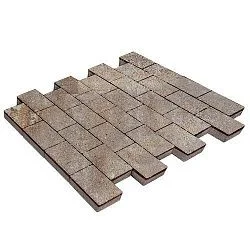 Тротуарная плитка Севилья Берилл Гладкая SteinRus 80 мм